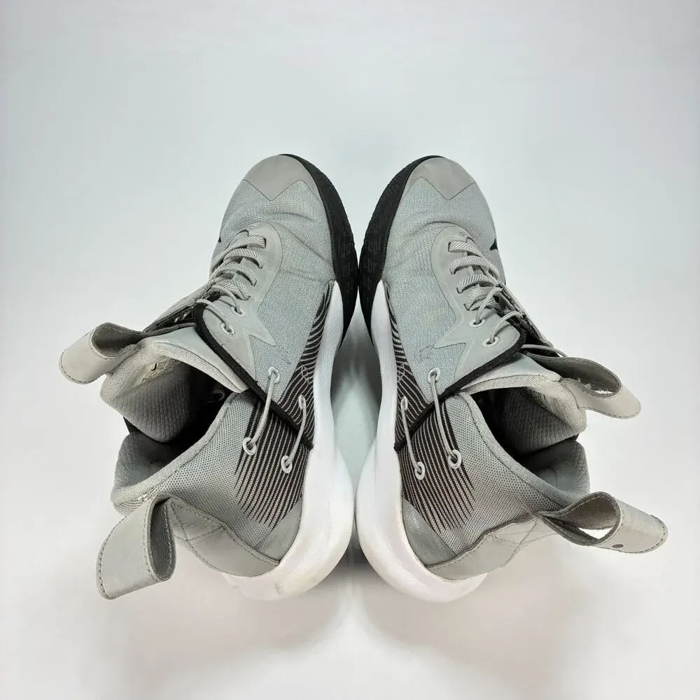 Nike Precision 4 FlyEase Light Smoke Grey Basketball Shoes CV3450-002 Men's Sz 9